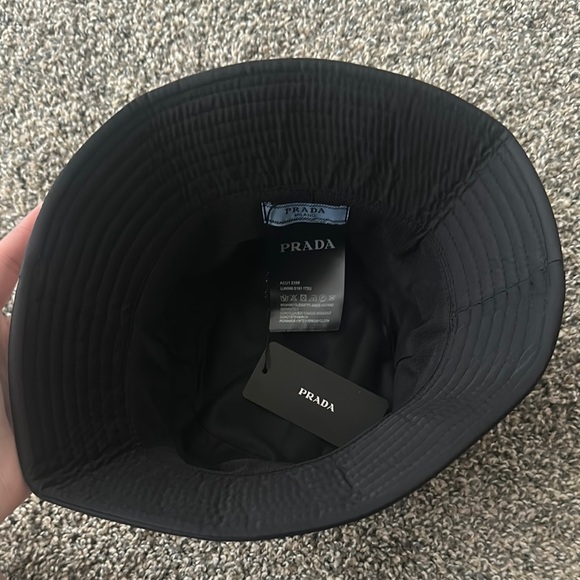 Prada Black Bucket Hat - Picture 3 of 3